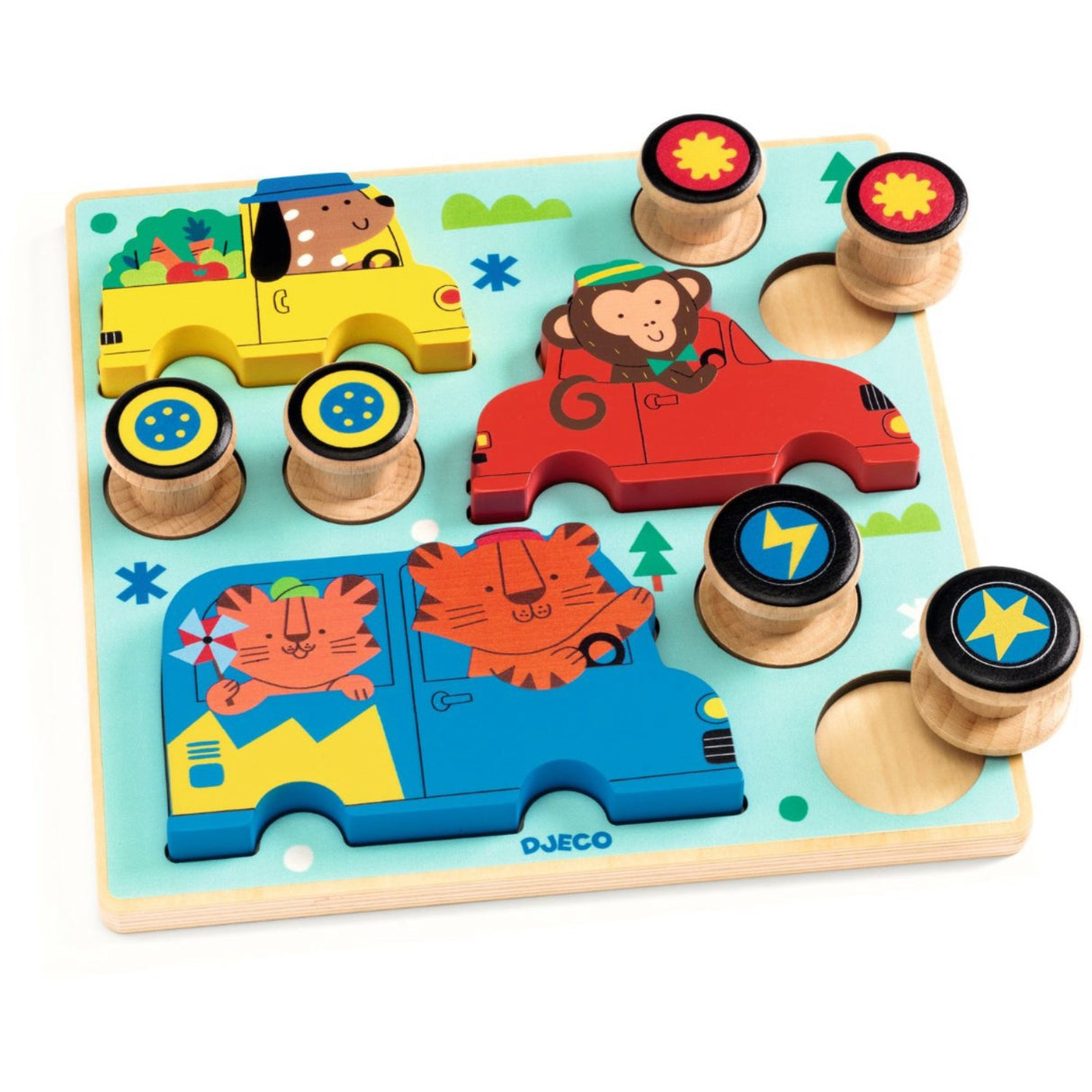 Djeco Puzz & Roll, 차량