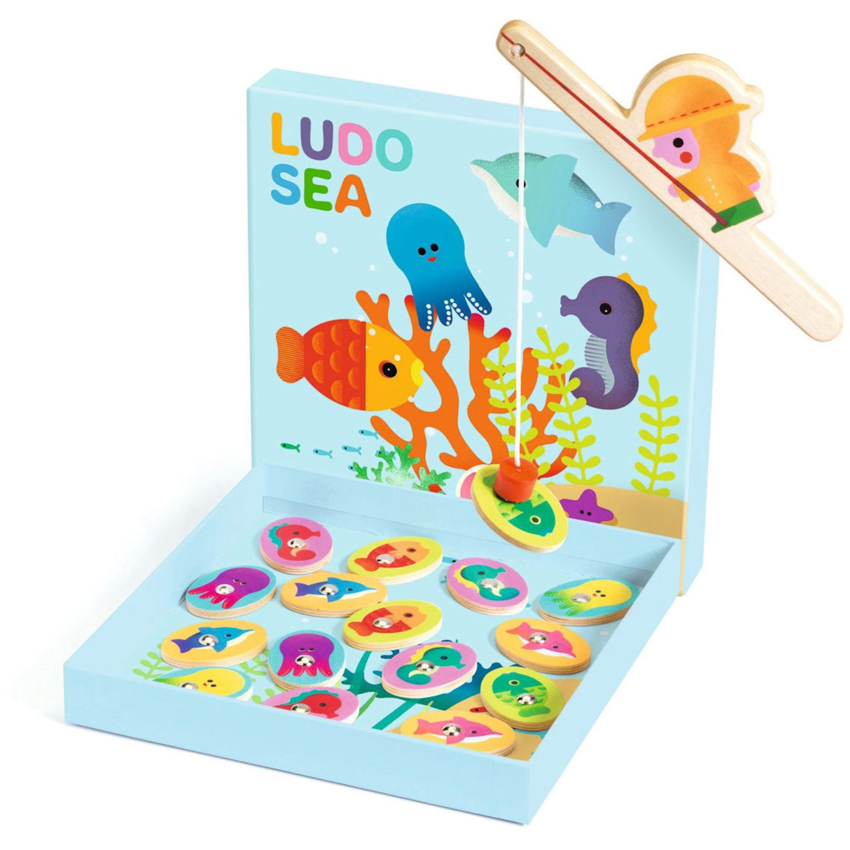 Djeco 나무 견습 게임, Ludo Sea 4 게임