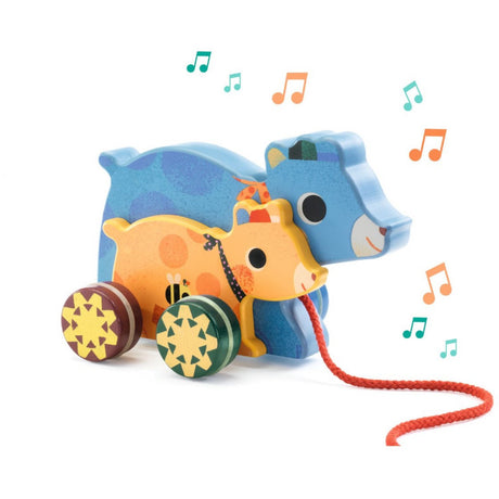 Djeco Gabi & Sam Draft Animals와 함께 음악