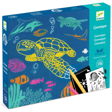 Djeco 시아노타입/라이트 프린트, 바다