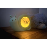 Alecto Green Sleep Trainer Night Light And Alarm Clock