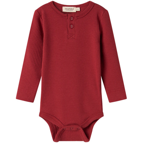 MarMar Modal Hibiscus Red Body LS