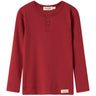 MarMar Modal Hibiscus Red Tee LS