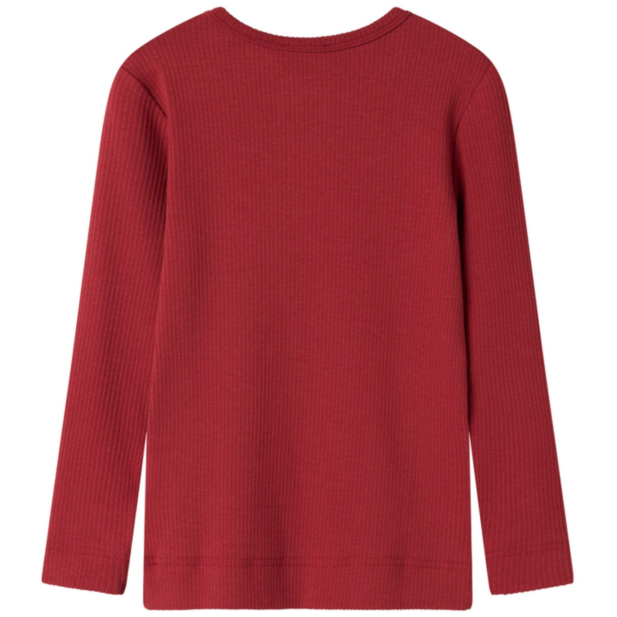 MarMar Modal Hibiscus Red Tee LS