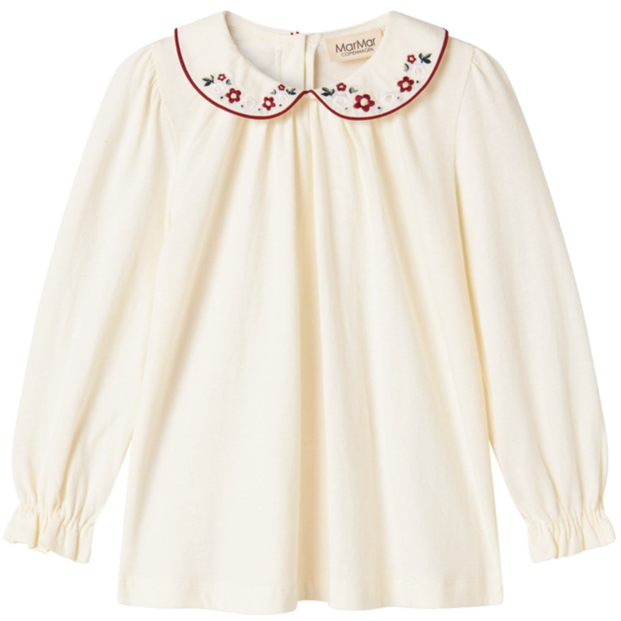 MarMar Modal Fine Gentle White Tielle Blouse