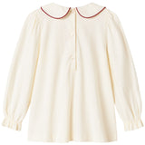 MarMar Modal Fine Gentle White Tielle Blouse
