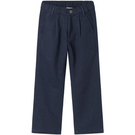 MarMar Herringbone Twill Pilot Navy Piper Pants