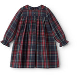 MarMar Check Pilot Navy Check Dulla B LS Dress