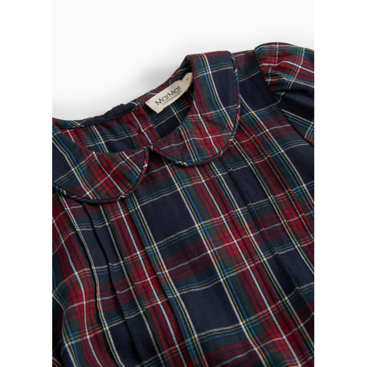 MarMar Check Pilot Navy Check Delice Dress