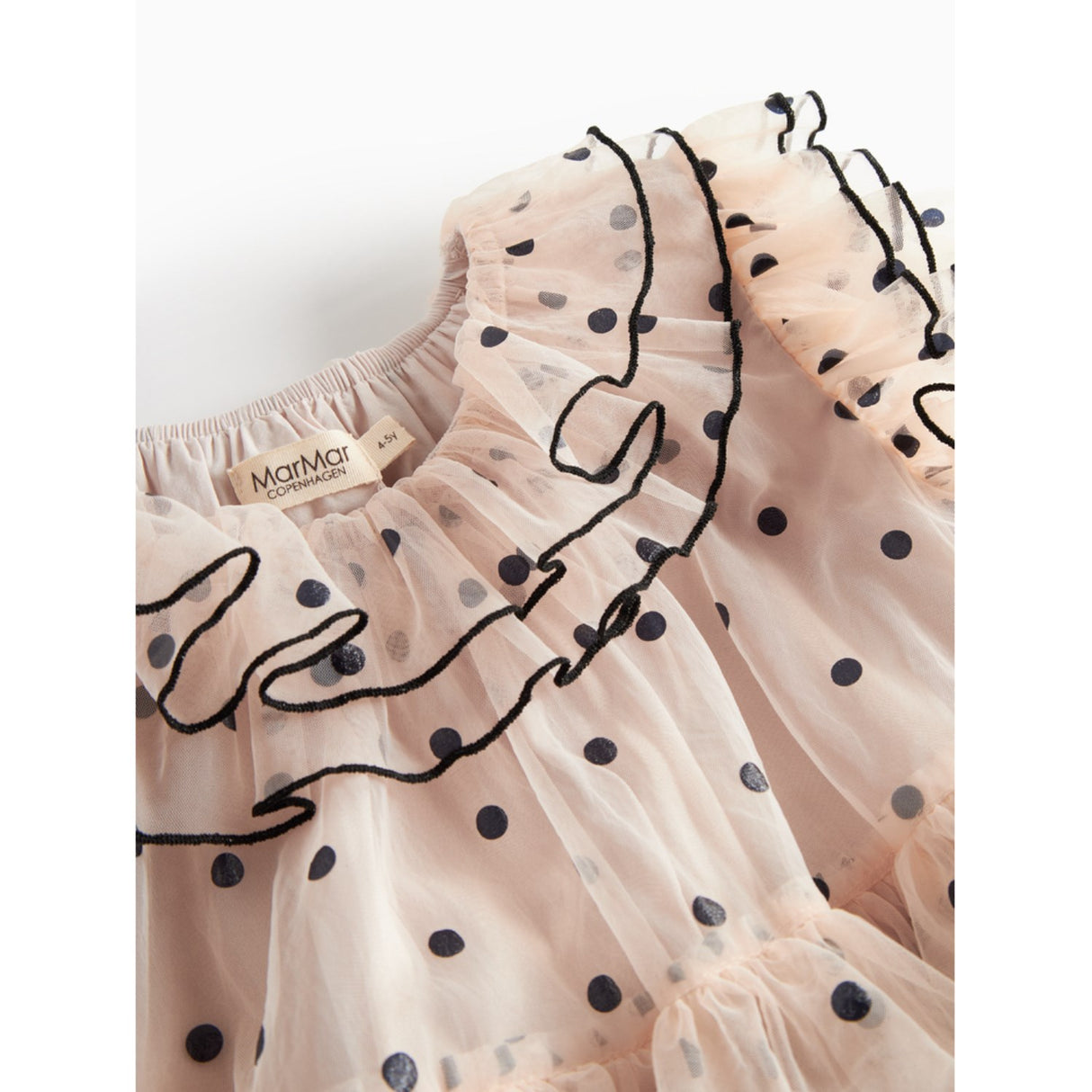 MarMar Tulle Black Dots Dakira LS Dress