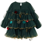 MarMar Ballerina Glitter Dark Leaf December Dress