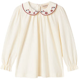MarMar Modal Fine Gentle White Tielle Blouse