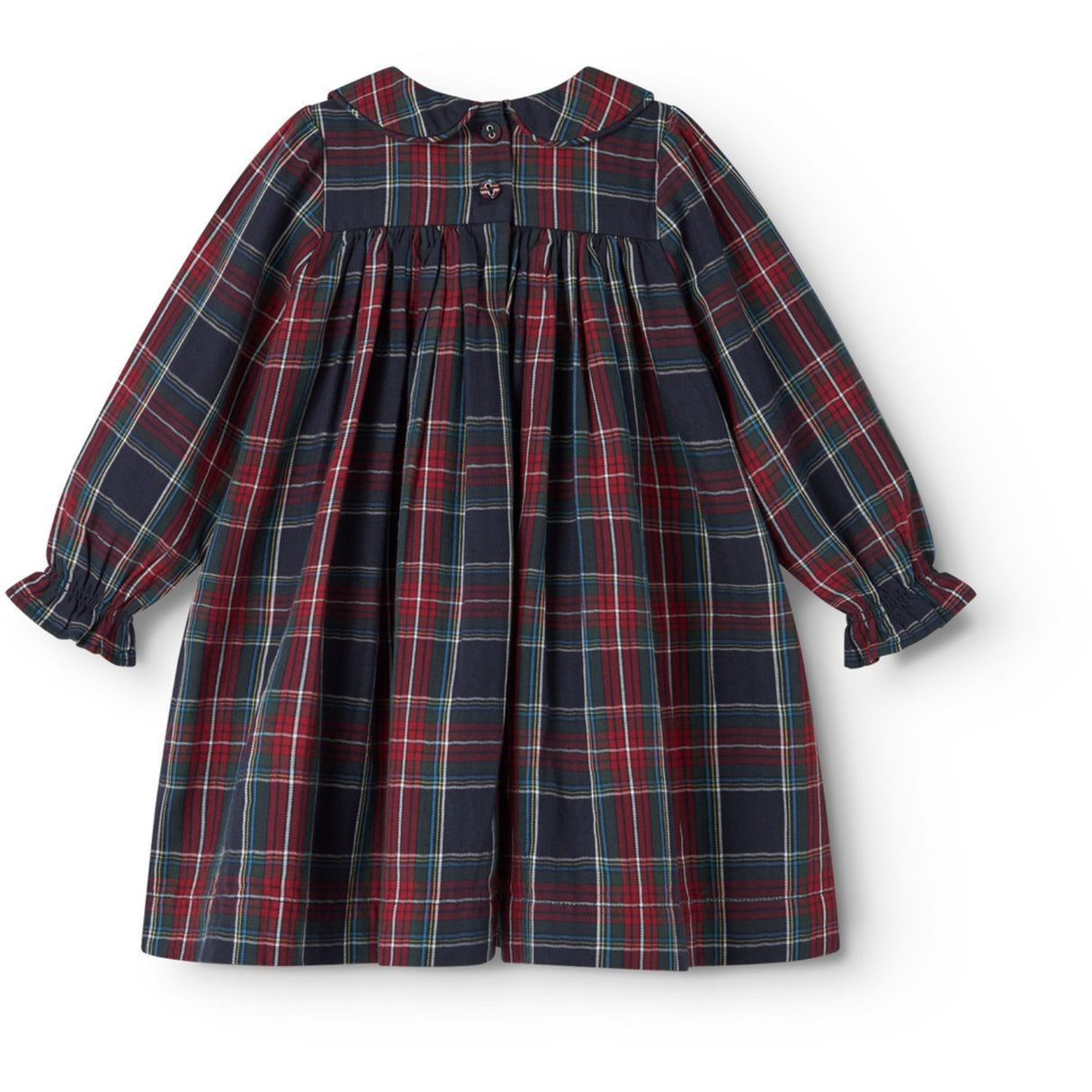 MarMar Check Pilot Navy Check Dulla B LS Dress