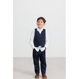 MarMar Herringbone Twill Pilot Navy Piper Pants