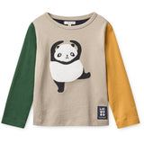 LIEWOOD Panda / Mist / Classic Navy Multi Mix Apia Placement Blouse