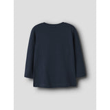 Name It Navy Blazer Dino Present Nmmvosmas Ls Nreg Top