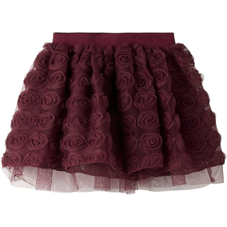 Name It Burgundy Nmfsykia Tulle Skirt