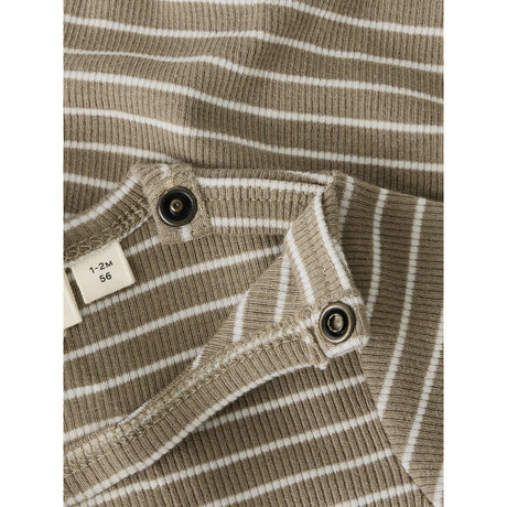 Lil'Atelier Sepia Tint Turtledove Nbmgago Ls Nightsuit Lil