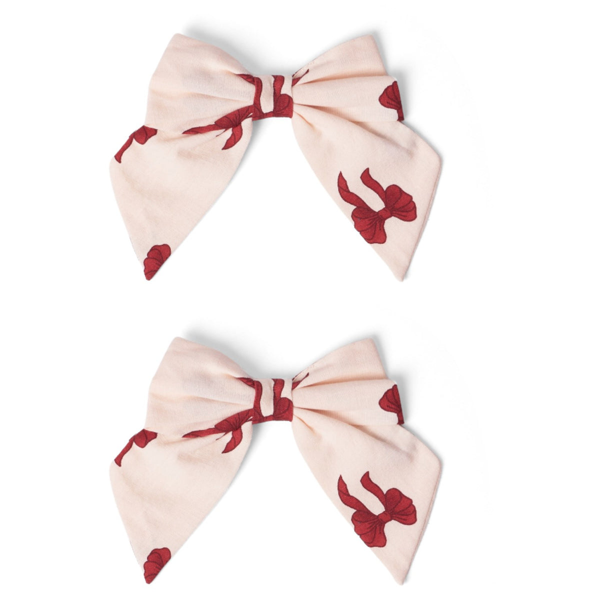 That's Mine Rouge Boucle Tori Hair Bow Clips - 2 Pack