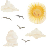 That's Mine Yellow Wallsticker Sun