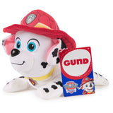 Paw Patrol Gund Hat & Halsbånd Plush 20 Cm Marshall