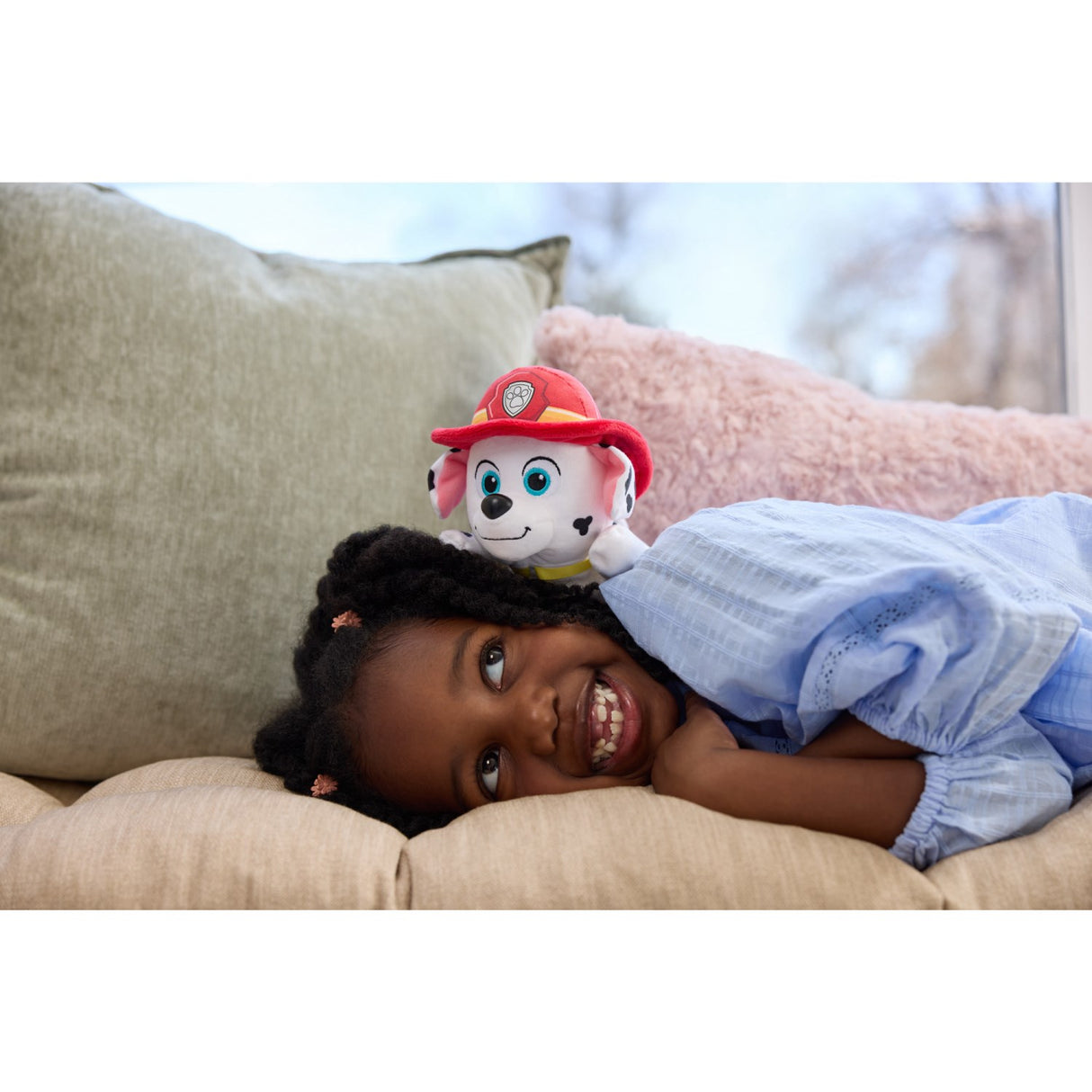 Paw Patrol Gund Hat & Halsbånd Plush 20 Cm Marshall