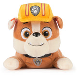 Paw Patrol Gund Hat & Halsbånd Plush 20 Cm Rubble