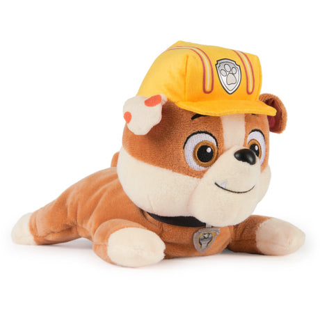 Paw Patrol Gund Hat & Halsbånd Plush 20 Cm Rubble