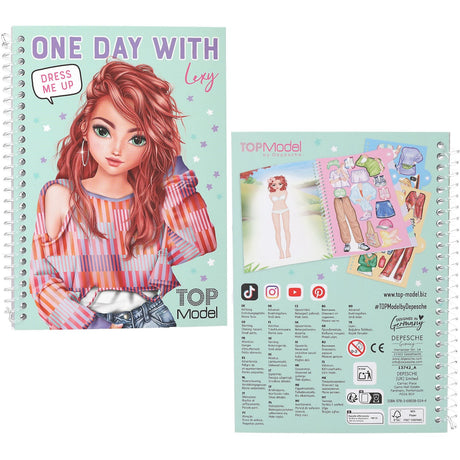 TOPModel Blue/Green Dress Me Up For One Day