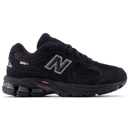 New Balance Black 2002 Kids Lace Sneakers
