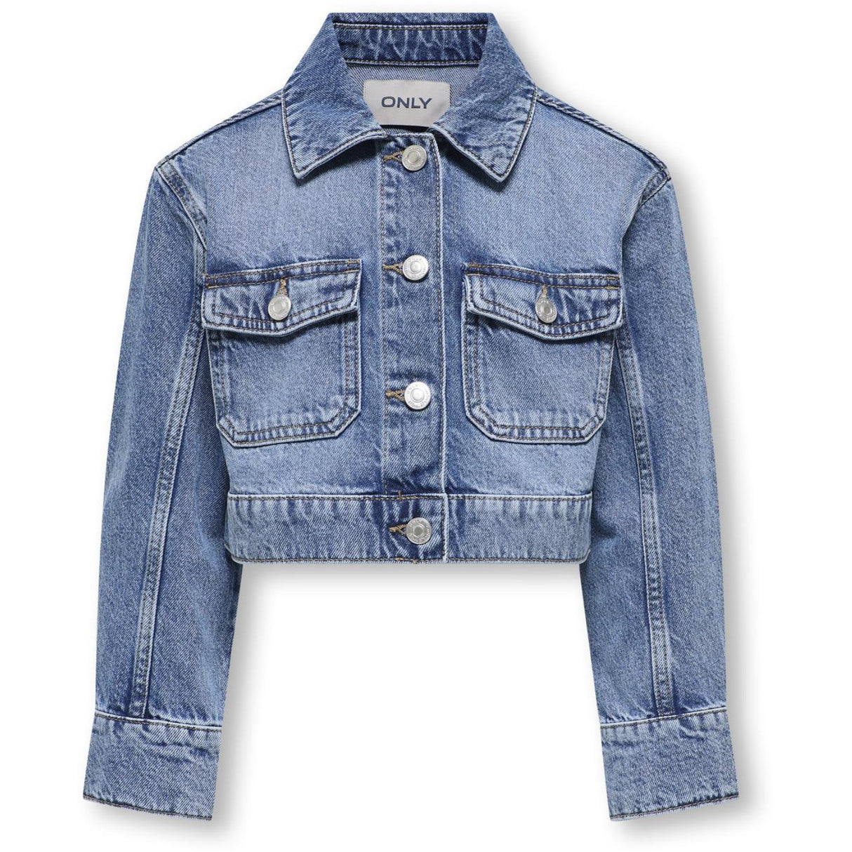 kids ONLY Medium Blue Denim Koglumi Ls Jacket Dnm Pim Noos