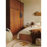 Ferm Living Multi Swif Bird Embroidered Cushion Rectangular