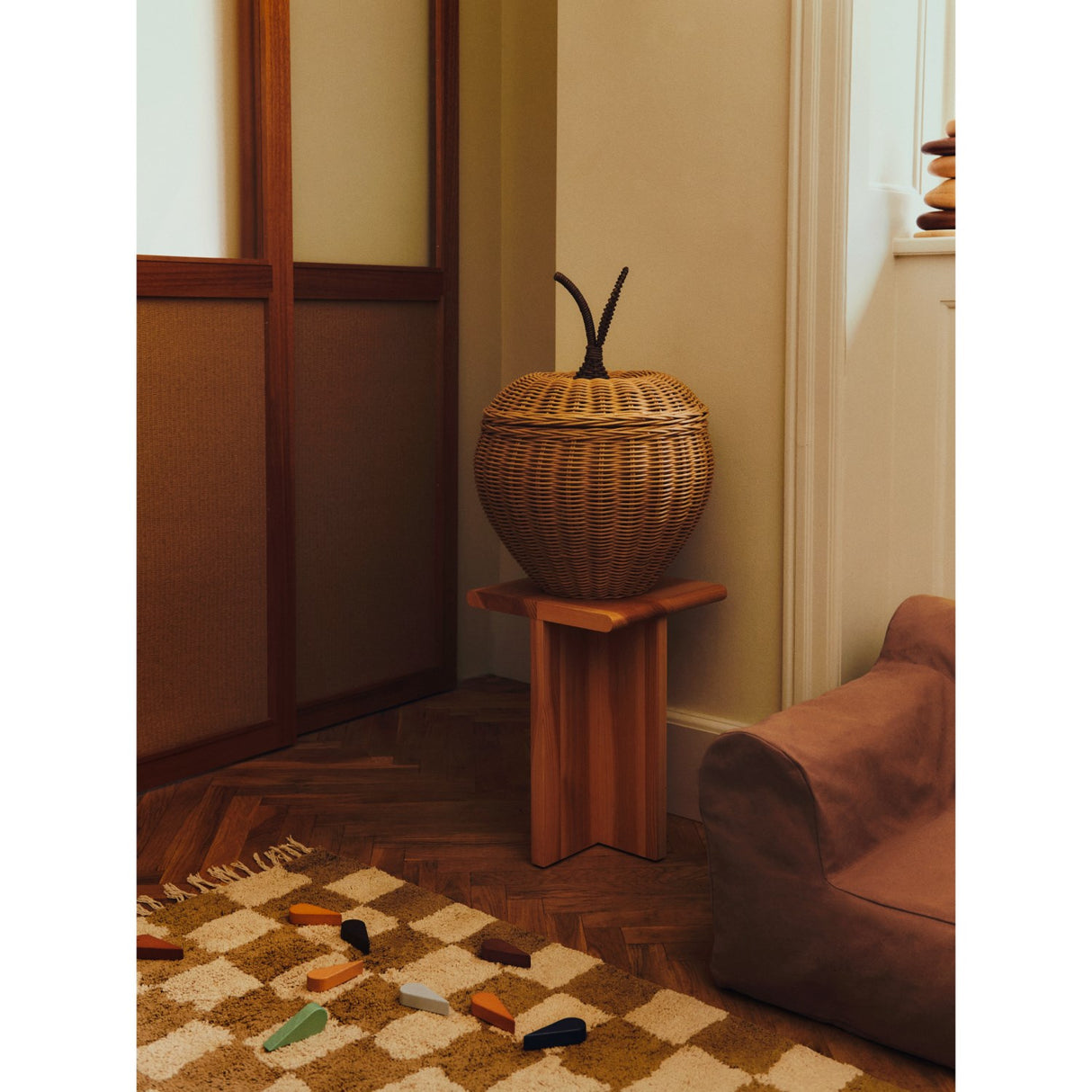 Ferm Living Tan Billow Bean Bag