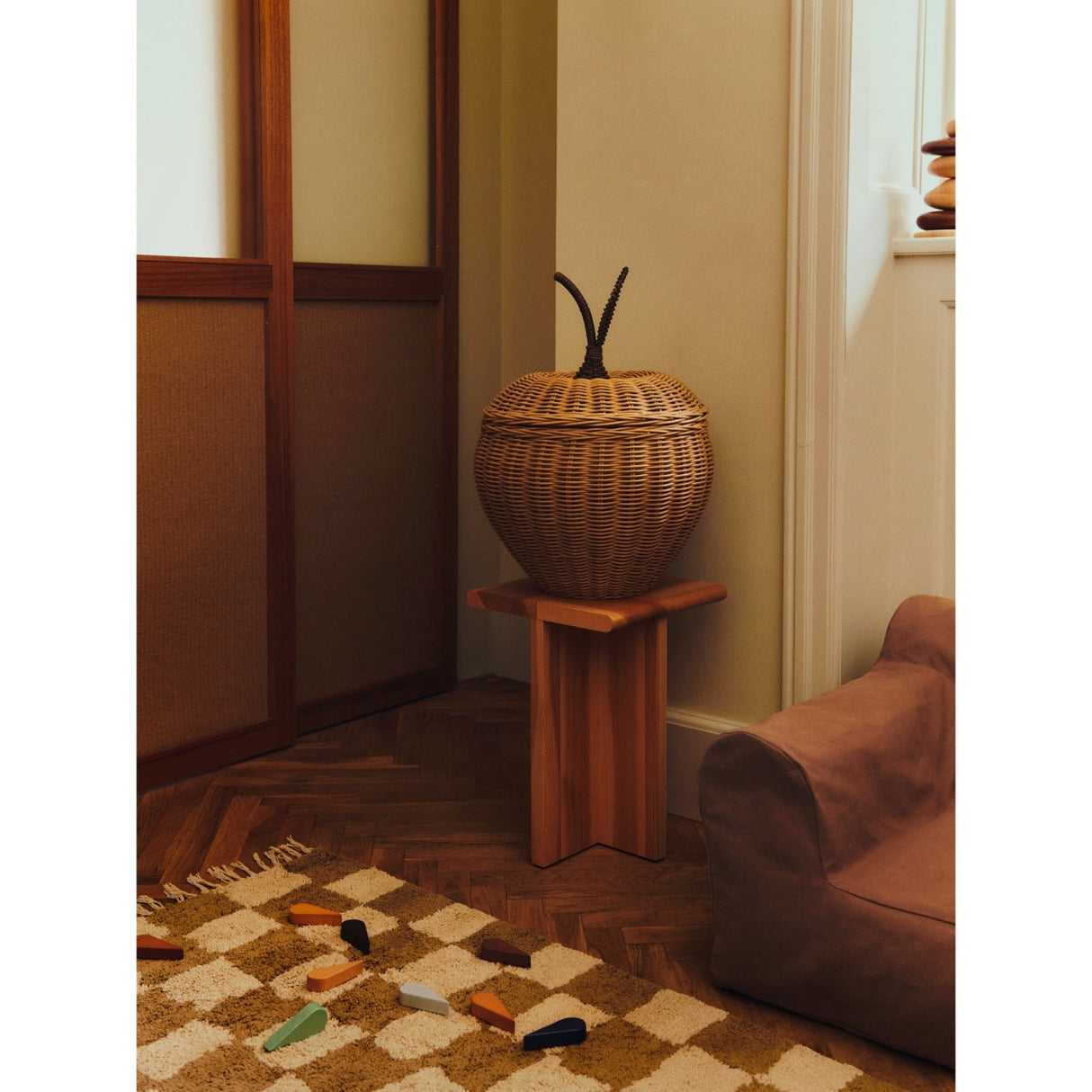 Ferm Living Tan Billow Bean Bag