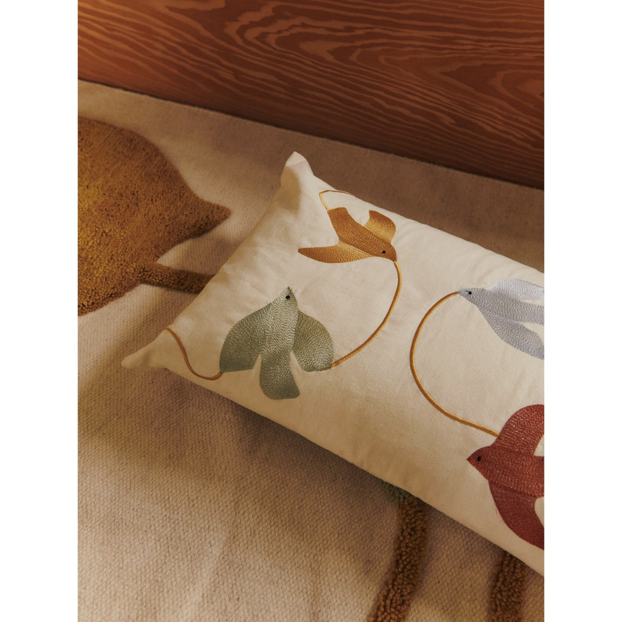 Ferm Living Multi Swif Bird Wool Rug