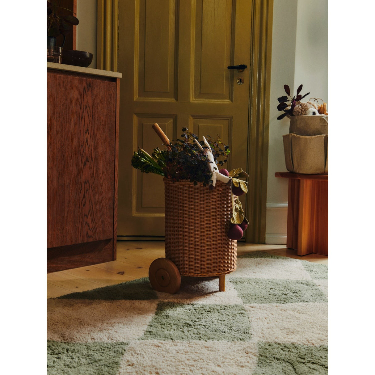 Ferm Living Natural Tukki Trolley