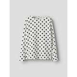 Name It Cloud Dancer Nkfsallie Ls Top