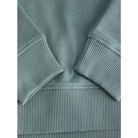 Jack & Jones Junior Mineral Blue Jjcollege Logo Sweat Hood Jnr