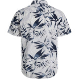 Jack & Jones Junior Cloud Dancer Jjhonolulu Aop Shirt Ss Jnr