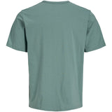 Jack & Jones Junior Mineral Blue Jjcollege Logo Tee Ss Crew Neck Jnr