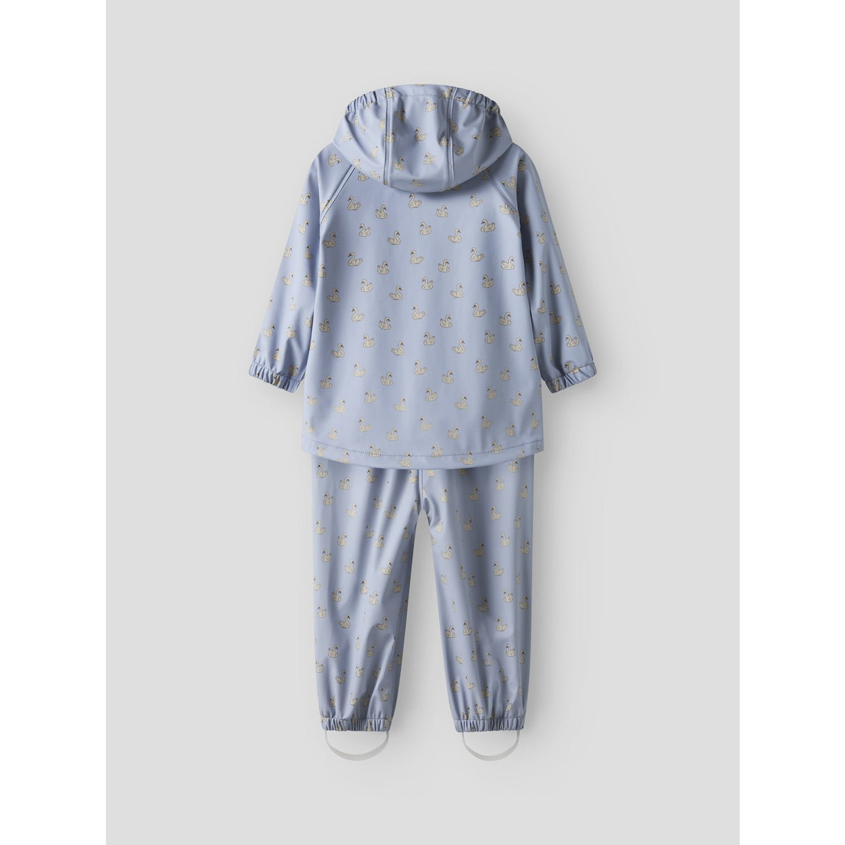 Lil'Atelier Zen Blue Swan Nmfladry10 Rain Set Aop Fo Lil