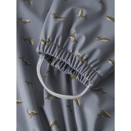 Lil'Atelier Tradewinds Whale Nmmladry10 Rain Set Aop Fo Lil