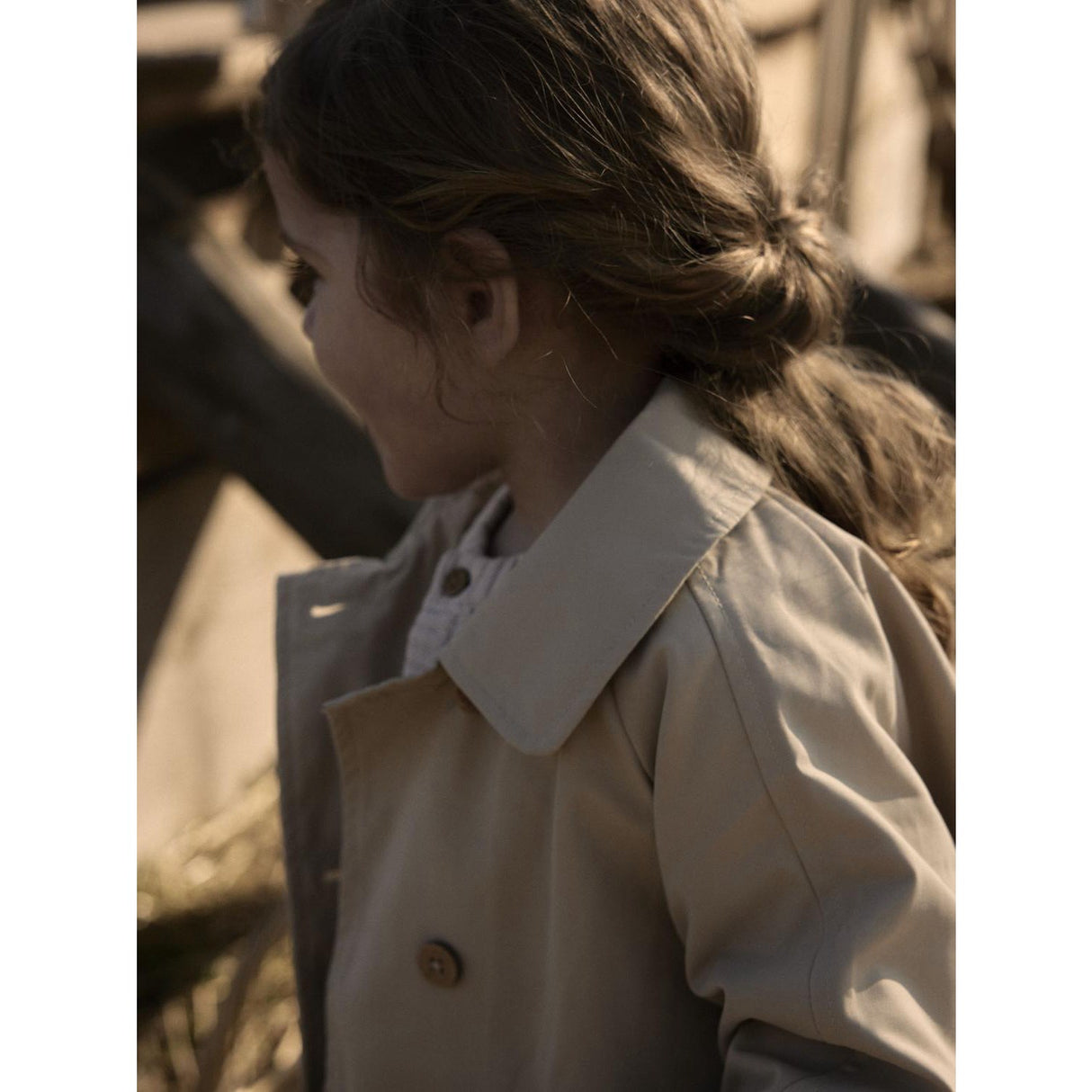 Lil'Atelier Safari Nmflamadelin Loose Long Jacket Lil