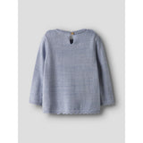 Lil'Atelier Zen Blue Nmflaguna Ls Knit Lil Noos