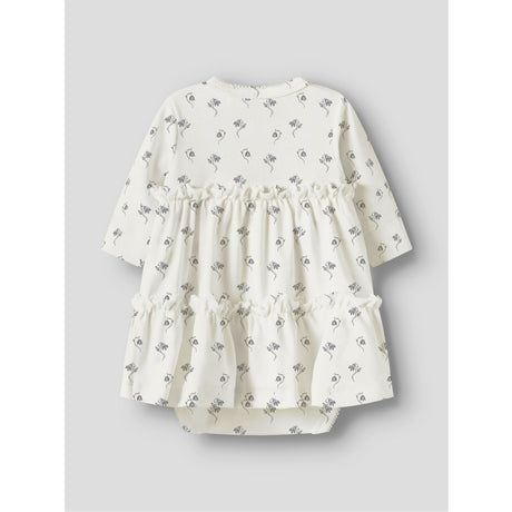Lil'Atelier Coconut Milk Bell Flower Nbfgayo Sum Ls Body Dress Lil