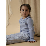 Lil'Atelier Zen Blue Nmftansy Ls Slim Top Lil