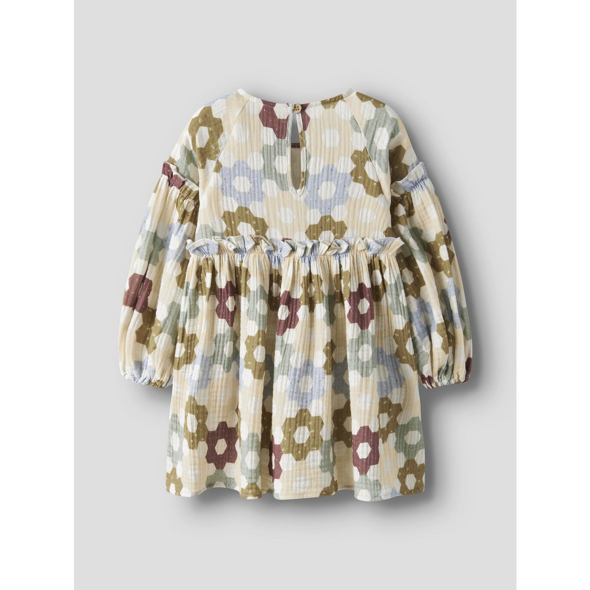 Lil'Atelier Coconut Milk Nmftalia Ls Loose Dress Lil