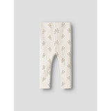 Lil'Atelier Coconut Milk Flower Nbfrachello Ria Slim Leggings Lil