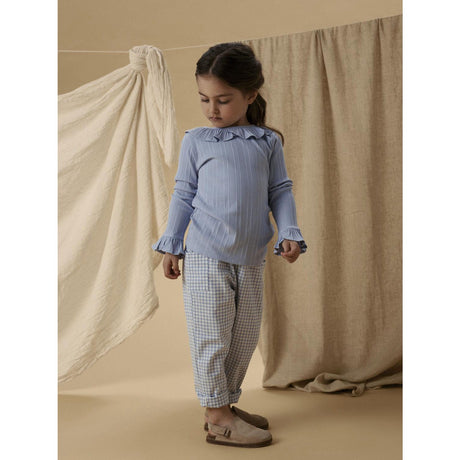 Lil'Atelier Zen Blue Nmftallula Loose Pants Lil