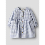 Lil'Atelier Zen Blue Nbftallula Ls Loose Body Dress Lil